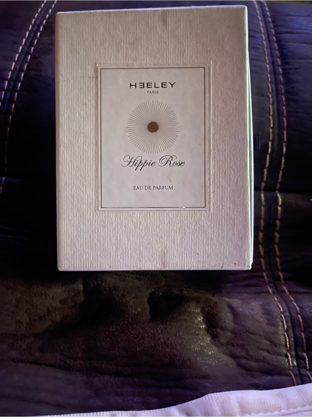 Hippie Rose Eau de Parfum Bottle — White & Gold Accents